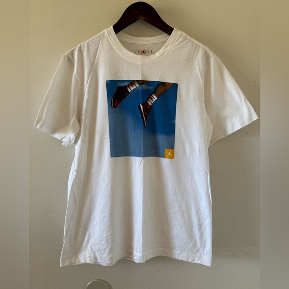 Jordan Other - Jordan White and Blue Short Sleeve Tee